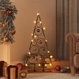  Metalno ukrasno božićno drvce crno 90 cm | shoptok.hr