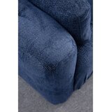 Atelier Del Sofa amaris 2 seater with pouffe navy blue ugaona sofa | ePonuda.com