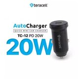 Teracell evolution TC-12 20W auto punjač sa pd usb c kablom | ePonuda.com