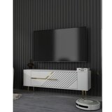 Hanah home TV polica Retrolp5 White Gold