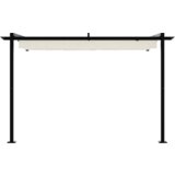  Zidni gazebo Krema 3 x 3 m Čelik | shoptok.hr