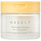 NEEDLY Vita C Glow Jelly Pad čistilne blazinice za osvetlitev kože z vitaminom C 60 kos Cene