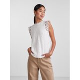 Pieces Majica 17120454 Bela Regular Fit | Shoptok.si