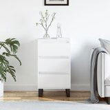 Maison Chic Komoda - Predalnik bela 40x35x70 cm inženirski les, (21716362) | Shoptok.si