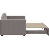  Dnevni krevet na razvlačenje smeđesivi 80 x 200 cm od tkanine | shoptok.hr