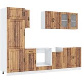  8-dijelni set kuhinjskih ormarića Kalmar konstruiranog drva | shoptok.hr