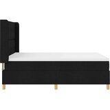  s opruga kutije s LED trakama Crna 140 x 200 cm tkanina | shoptok.hr