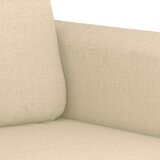  2-dijelni set sofa s jastucima krem od tkanine | shoptok.hr