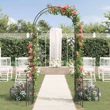  Vrtni Luk Jednobojno Crna 203 x 50 x 218 cm | shoptok.hr
