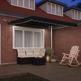  Tkanina za tende s Crna 300 x 250 cm Poliester | shoptok.hr