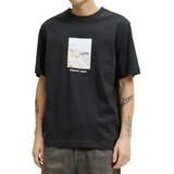 Jack & Jones Muška majica Jornorrebro Photo Tee Ss Crew Neck Ln, Crna Cene