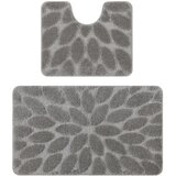 RugsX Preproge Dvodelni kopalniški set preproga SUPREME STONES, 60x100 cm Siva | Shoptok.si