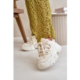 Boto Women's sneakers on a chunky sole in light beige Nevela | Shoptok.si