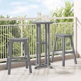 Barska stolica 2 pcs Svijetlo siva 52 x 43 x 73,5 cm HDPE | shoptok.hr