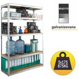 SmartStorage Polica metal i medijapan 180x120x30cm 5x175kg | ePonuda.com