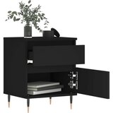  Noćni ormarići 2 kom crni 40x35x50 cm od konstruiranog drva | shoptok.hr