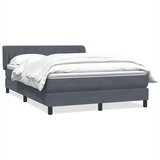  Krevet s oprugama i madracem tamnosivi 160x210 cm baršunasti | shoptok.hr