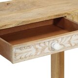  Konzolni stol 110 x 30 x 75 cm masivno izbijeljeno drvo manga | shoptok.hr