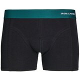 Jack & Jones Bokserice 'JACNICK' tamo siva / jabuka / kraljevski zelena / crna | shoptok.hr