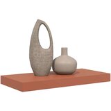  Stenska polica Rdeča 50 x 23 x 4 cm Konstruiran les, (5000200727) | Shoptok.si