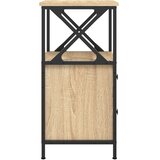  Noćni ormarić boja hrasta 34x35,5x70 cm od konstruiranog drva | shoptok.hr