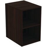 Ideal Standard Temno rjava nizka stenska kopalniška omarica v hrastovem dekorju 40x63 cm i.Life B – | Shoptok.si