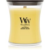WoodWick Solar Orchid dišeča sveča z lesenim stenjem 275 g Cene