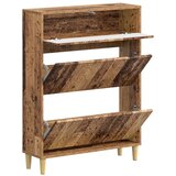  Ormar za cipele DELFT 78 x 24 x 103 cm Konstruirano drvo - Staro drvo | shoptok.hr