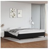  Za krevet crni 200x200 cm od umjetne kože | shoptok.hr