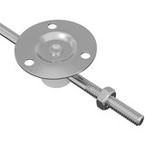  Šarka za podršku poklopcu 2 pcs Srebrno 194 x 36 x 18 mm | shoptok.hr