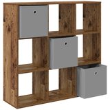  Kreveta s ladicama Staro drvo 102 x 31 x 99,5 cm | shoptok.hr