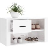 Ormarić za cipele sjajni bijeli 80x35x45 cm konstruirano drvo | shoptok.hr