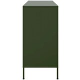  Komoda maslinastozelena 100 5 x 39 x 79 cm hladno valjani čelik | shoptok.hr