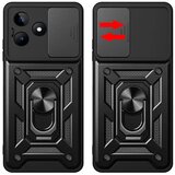 Techsuit serija CamShield za&amp;scaron;čitna maskica za Xiaomi Redmi Note 13 Pro 5G / Poco X6 - črna Slike