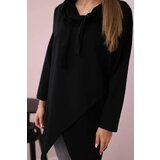 Kesi Tunic with a clutch front Oversize black | shoptok.hr