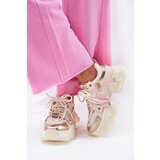 GOE Women's Leather Sneakers On Chunky Sole | Shoptok.si