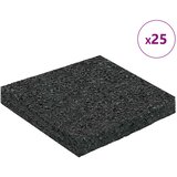 Gumenasti granulatni vanjski pod Crna 9 x 9 x 1 cm Guma | shoptok.hr