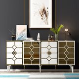 Hanah home irmak - white, gold whitegold console Cene