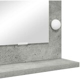  Ogledalo za Toalet Pravokutni Betonski sivi 100 x 55 x 18 cm | shoptok.hr