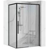 Rea TUŠ KABINA SOLAR BLACK MAT 80x100 | shoptok.hr
