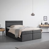 Bessagi Home Boxspring Postelja Rosa, Temno Siva, 140x200 Cene