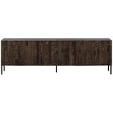 WOOOD Smeđa TV komoda od masivnog bora 180x56x46 cm Bono – Cijene