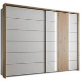Premium Living Omara Z Drsnimi Vrati Sizilia, Bela, Hrast, Š. 270cm | Shoptok.si