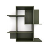 Kave Home Zelen sistem modularnih polic 80x80x25 cm Ina – | Shoptok.si