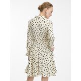 Orsay Cream women's knee-length shirt dress - Women's | ePonuda.com