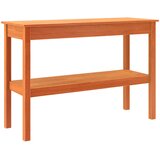  Konzolna stolica Vosak smeđa 110 x 40 x 75 cm Masivna borovina | shoptok.hr
