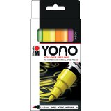 Marabu akrilni markerji, YONO, 1,5 - 3,0 mm, set 4 NEON, (21656224) | Shoptok.si