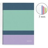 MiquelRius Kolegij blok A4 70g 140L spiralni crte Extra rigid cardboard lifestyle rider purple MR4256 | shoptok.hr
