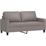  2-dijelni set sofa s jastucima smeđesivi od tkanine | shoptok.hr