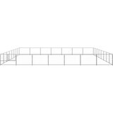  Kavez za pse srebrni 56 m² čelični | shoptok.hr